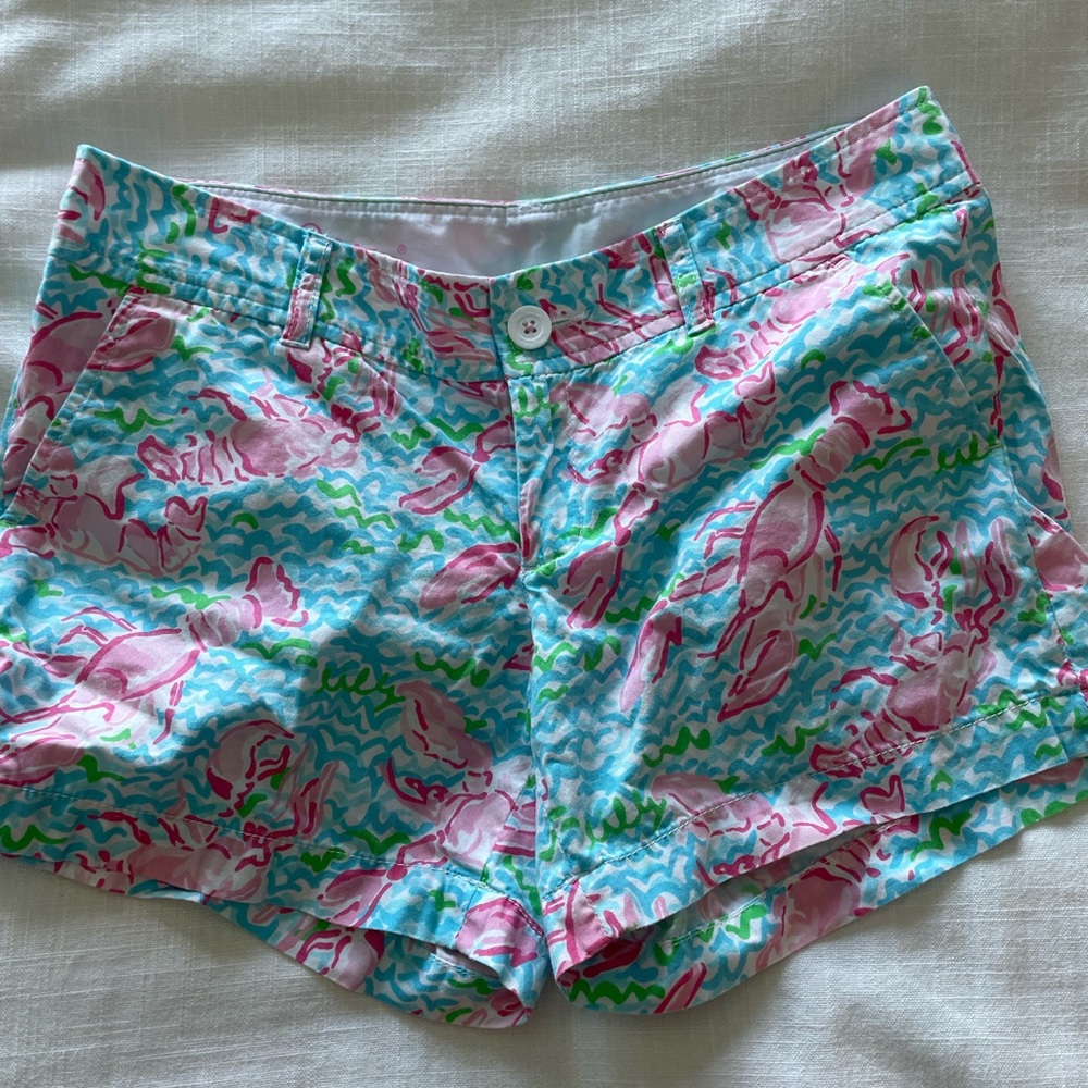 Lilly Pulitzer Callahan short lobstah roll size 6